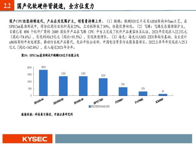 计算机行业分析及秋季策略 春天将至，拥抱“大信创”浪潮